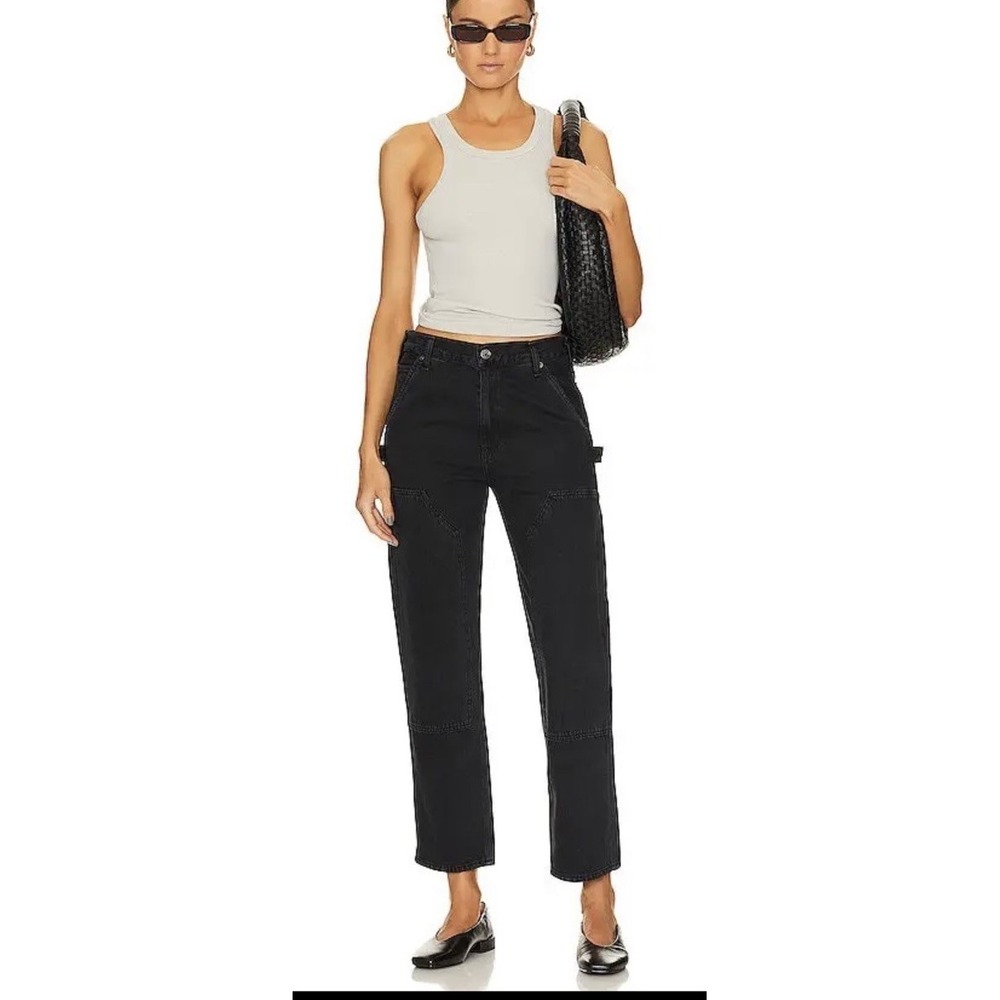 Agolde Jean Rami Carpenter in Black Size 31x28(12-b62)